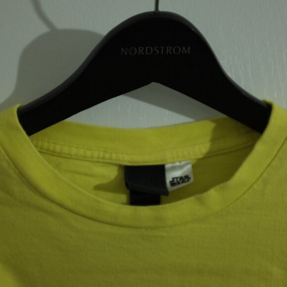 H&M  Star Wars highlighter yellow tshirt size S - Picture 4 of 6